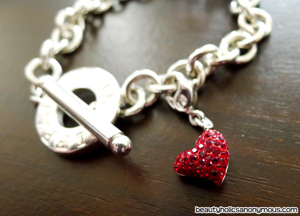 Swarovski Heart Charm