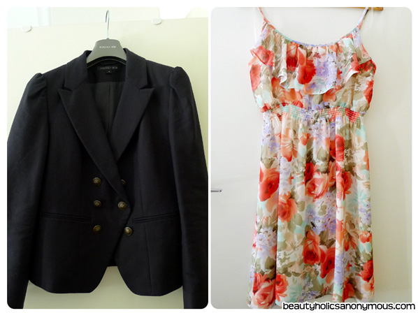 Forever New Blazer and Jeanswest Frock