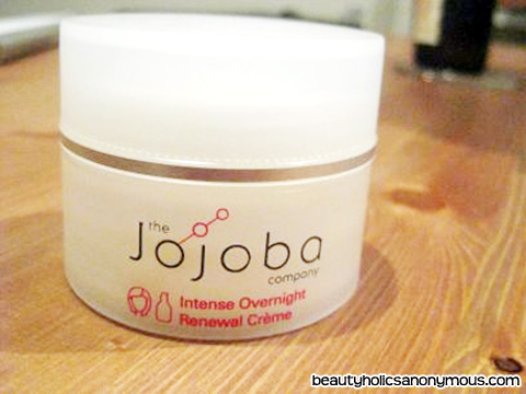 The Jojoba Company Intense Overnight Renewal Creme Jar