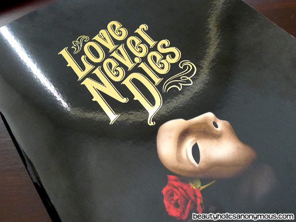 Love Never Dies Program