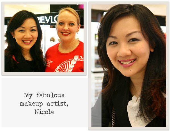 Revlon Makeover Experience with Makeup Artist Nicole