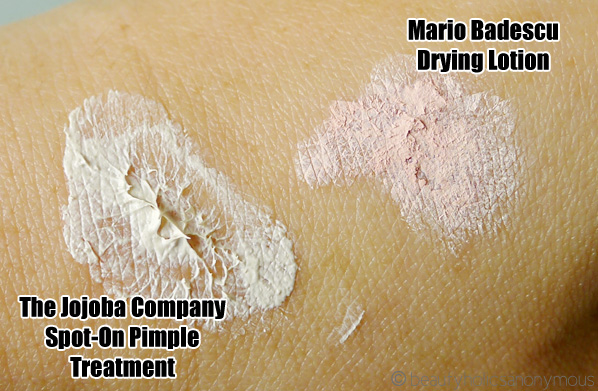 Battle of the Zit Busters: Mario Badescu vs The Jojoba Company Blended