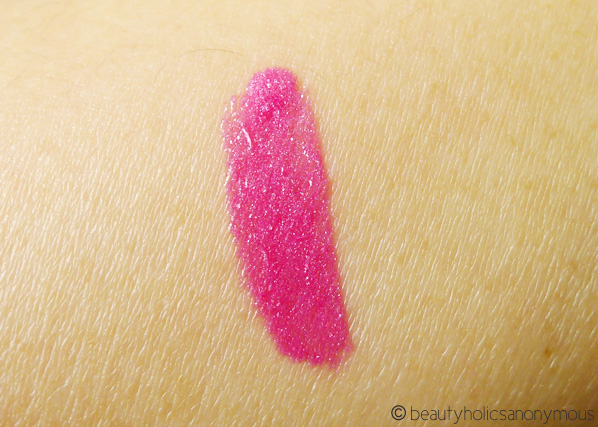 Revlon ColorBurst Lipgloss in Hot Pink Swatch