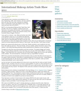 BeautyDirectory IMATS Sydney 2011 Wrap-up