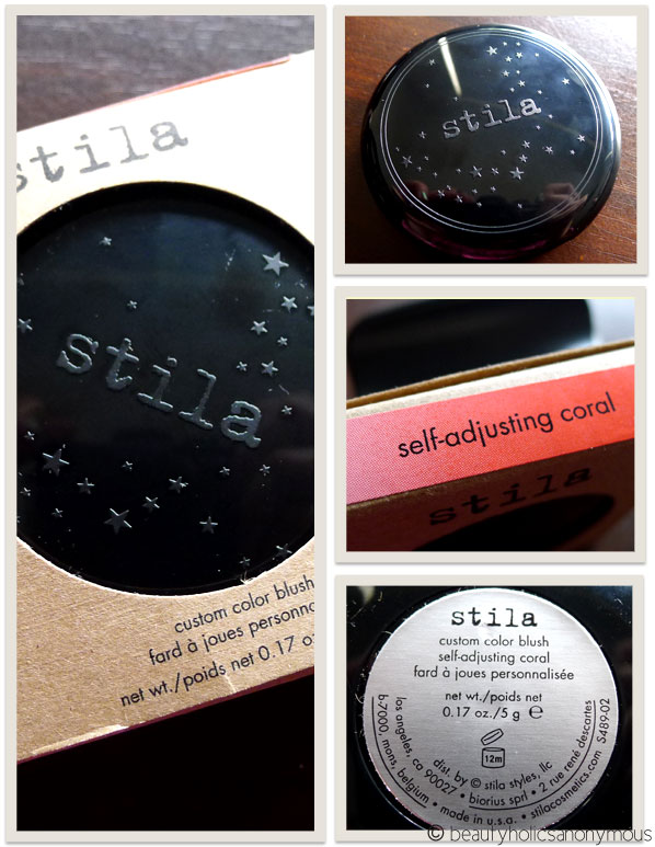 Stila Custom Color Blush in Self-Adjusting Coral