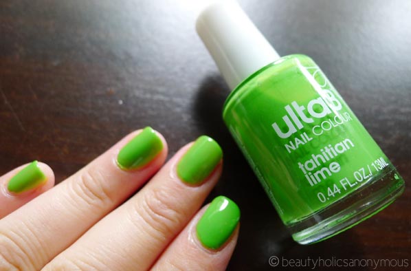 Ulta3 Nail Polish in Tahitian Lime