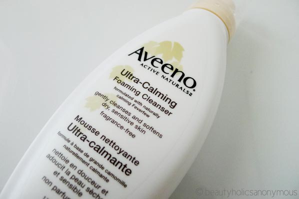 Aveeno Active Naturals Ultra-Calming Foaming Cleanser