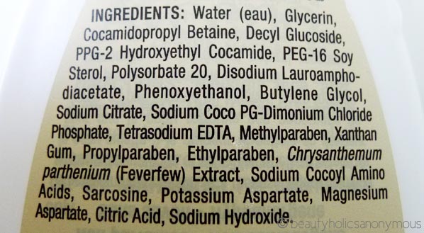 Aveeno ultra shop calming foaming cleanser