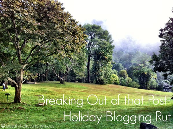 Bloggie Wednesdays: Breaking Out Of That Post-Holiday Blogging Rut