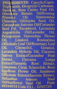 Kiehl's Midnight Recovery Concentrate Ingredients
