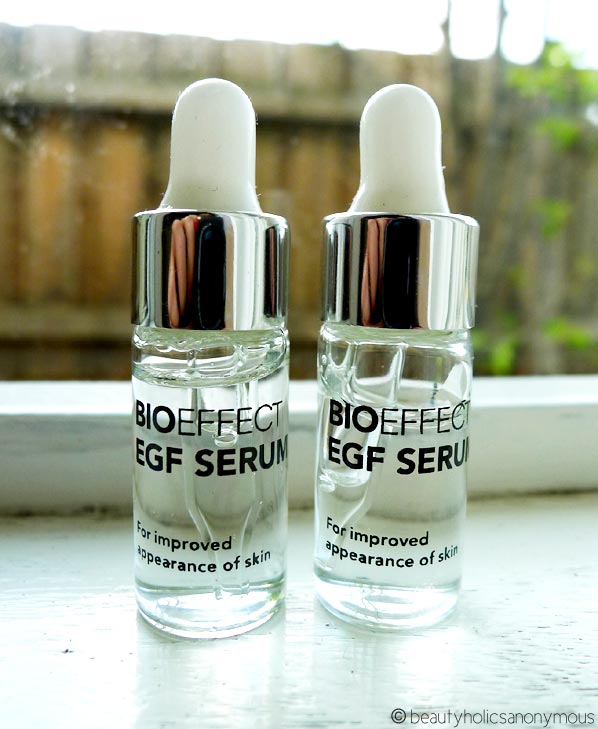 Bioeffect EGF Serum Samples