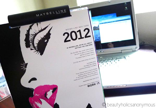 Maybelline New York 2012 Calendar