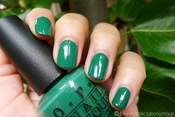 OPI Jade Is the New Black Swatch