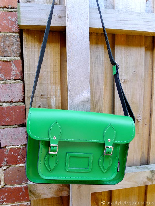 Zatchels Green Leather Satchel