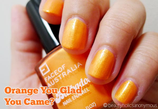 Face of Australia Barbados - Orange You Glad You Came