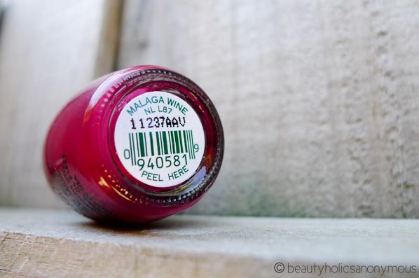 OPI Malaga Wine