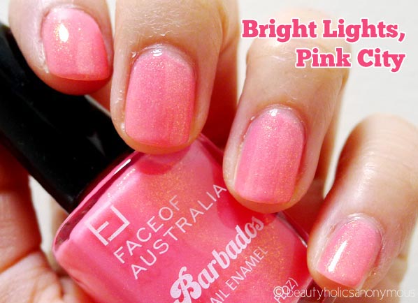 Face of Australia Barbados - Bright Lights Pink City