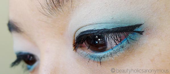 Eye Makeup Using Australis IntensifEye in Out of the Blue