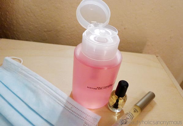 Decanted Nail Polish Remover