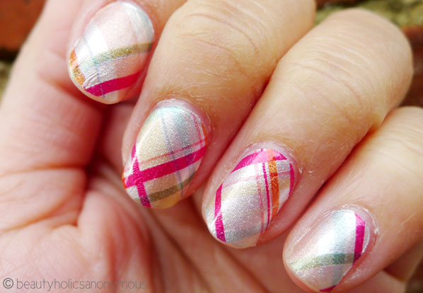 Sally Hansen Salon Effects in Mad For Plaid