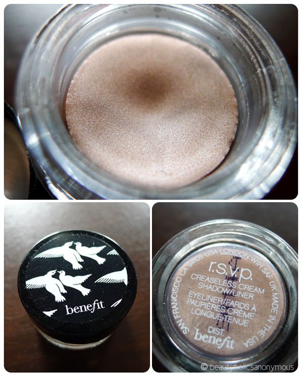 Benefit Creaseless Cream Shadow/Liner in r.s.v.p