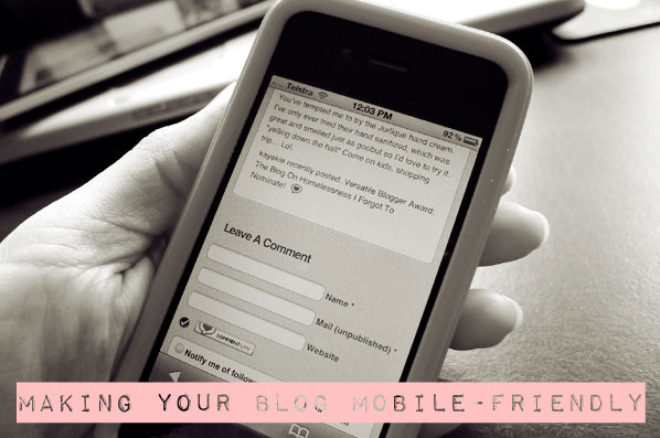 Bloggie Wednesdays: Making Your Blog Mobile-Friendly