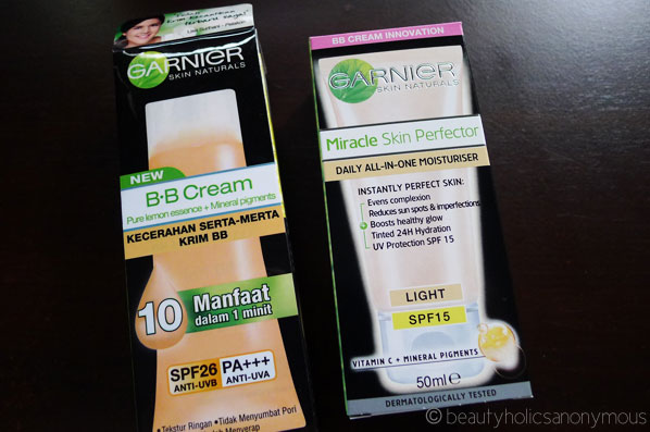 Garnier BB Creams: Asia vs Australia