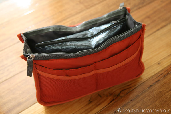 Orange Bag Organiser