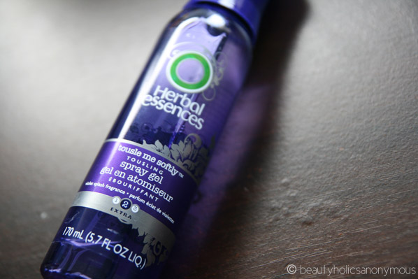 Clairol Herbal Essences Tousle Me Softly Spray Gel