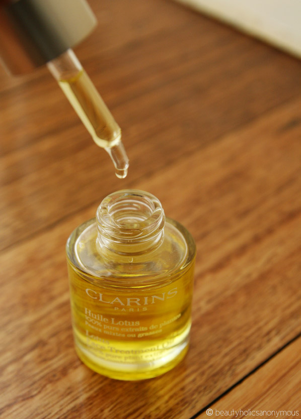 Clarins Lotus Face Treatment Oil