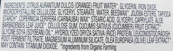 Physicians Formula Organic Wear Jumbo Lash Mascara Ingredients