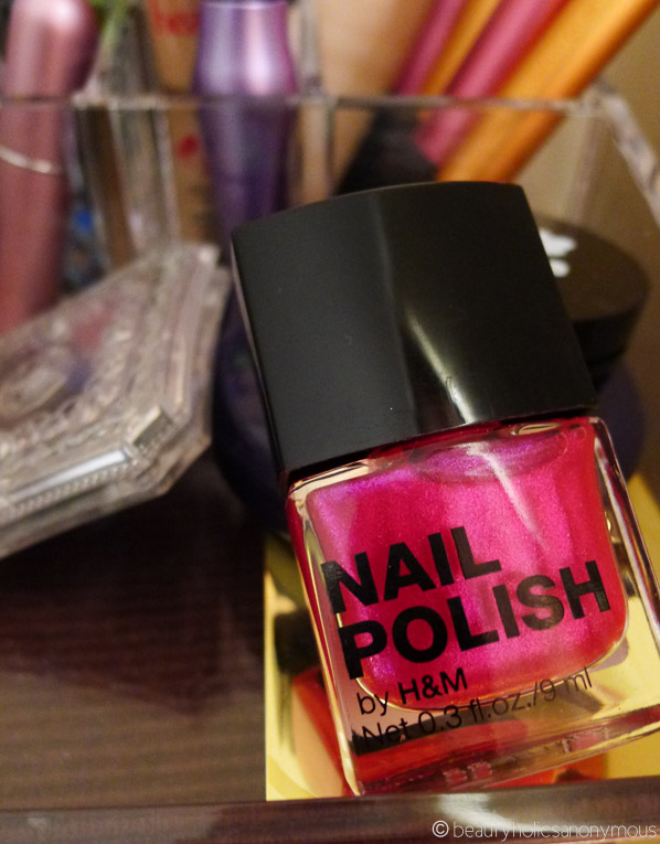 H&M Nail Polish in Pinkastic