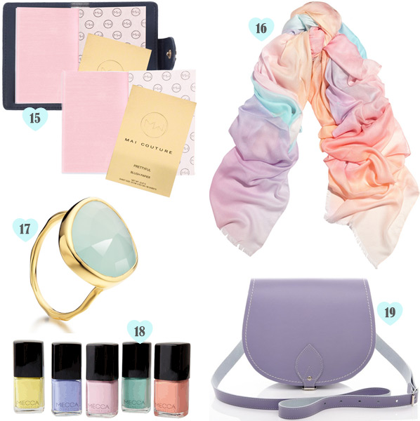 List of Lusts: Sweet Pastels