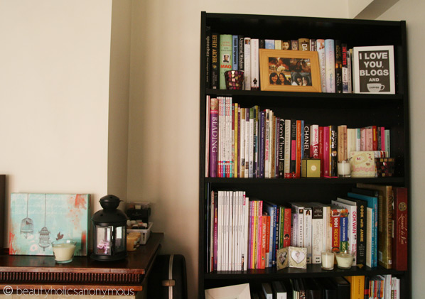 Bookcase in Living Room