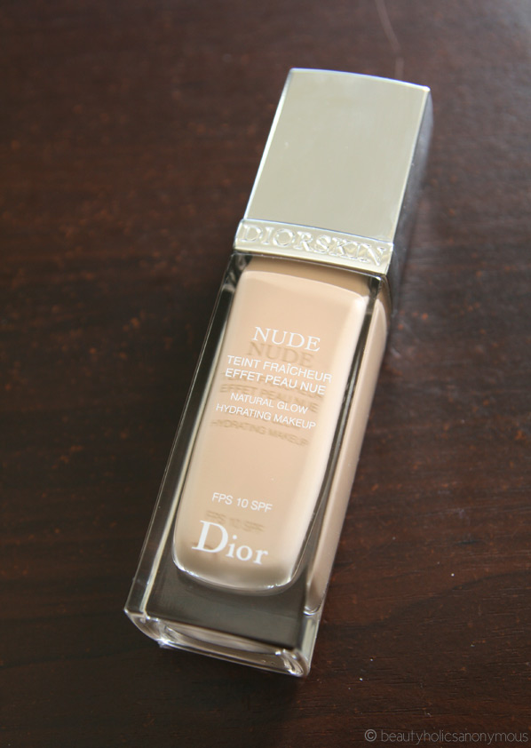 diorskin nude foundation 020