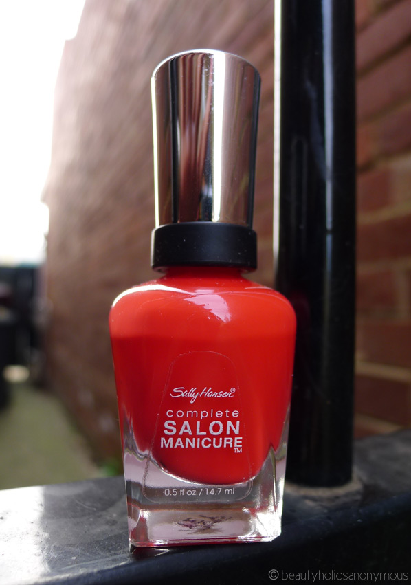 Sally Hansen Salon Manicure in Kook-A-Mango