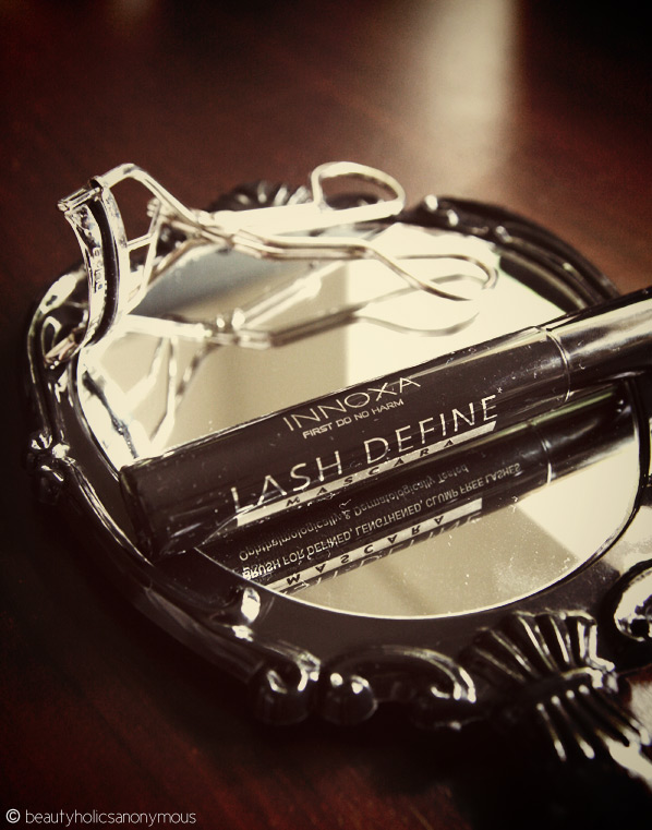 Innoxa Lash Define Mascara, Shu Uemura Eyelash Curler