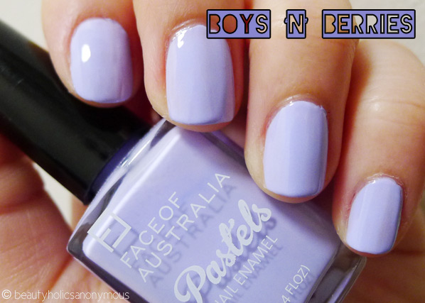 Face of Australia Pastels: Boys 'N' Berries