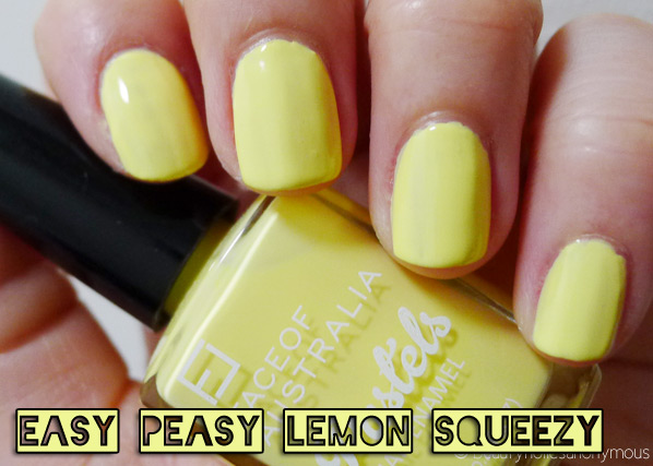 Face of Australia Pastels: Easy Peasy Lemon Squeezy