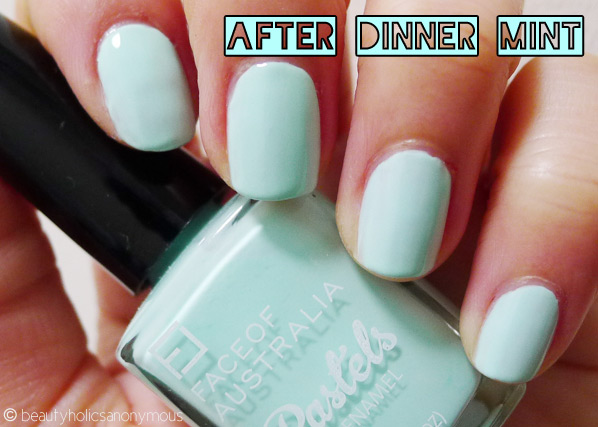 Face of Australia Pastels: After Dinner Mint