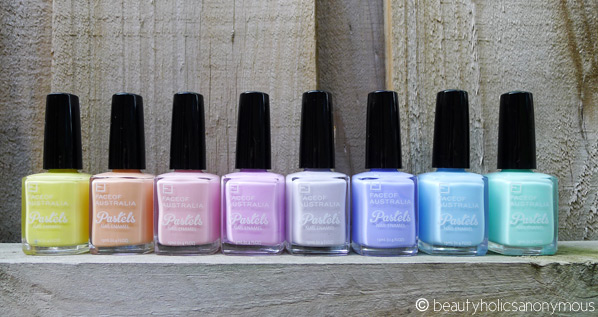 Face of Australia Pastels Nail Enamels