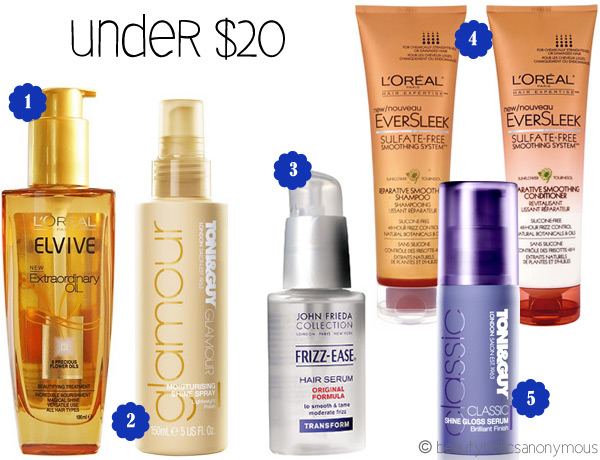 Beauty That Won't Break The Bank: Haircare (Under $20)