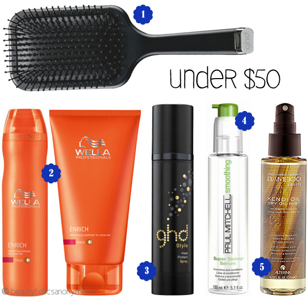 Beauty That Won't Break The Bank: Haircare (Under $50)