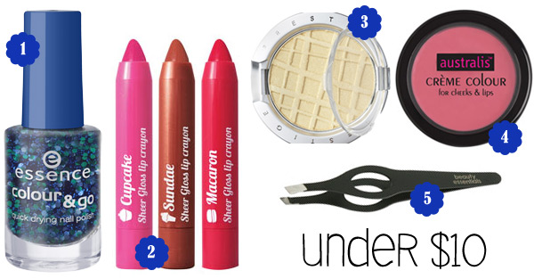 Beauty That Won't Break The Bank: Makeup Under $10