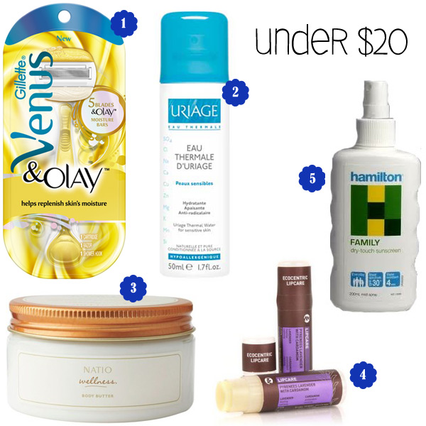 Beauty That Won't Break The Bank: Skin and Body Care (Under $20)