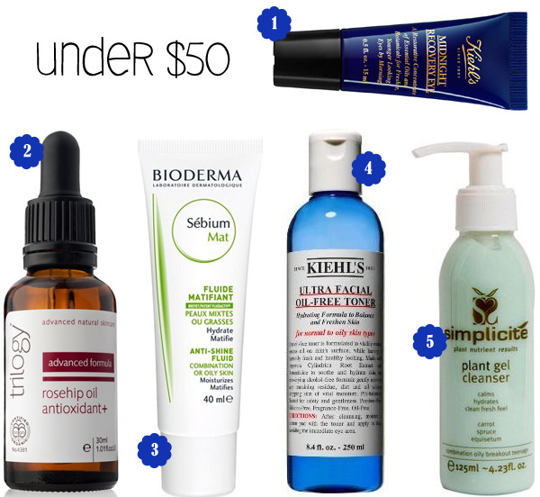 Beauty That Won't Break The Bank: Skin and Body Care (Under $50)