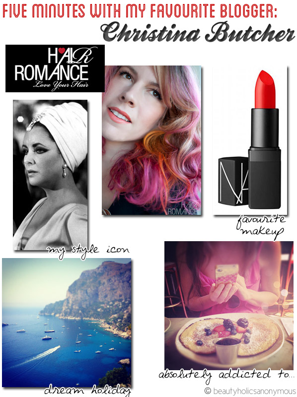 Five Minutes with My Favourite Blogger: Christina @ Hair Romance