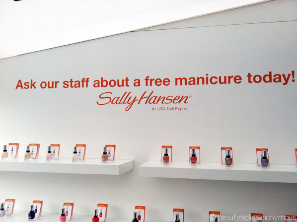 Sally Hansen Mobile Manicure at Federation Square