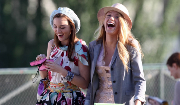 Gossip Girl Blair Waldorf and Serena Van der Woodsen