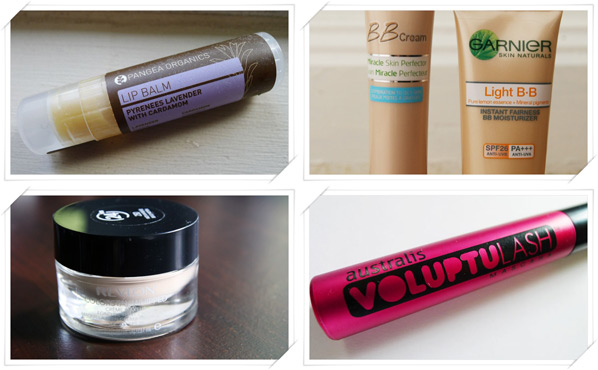 Favourite BB cream, Foundation, Mascara and Lip Balm of 2012